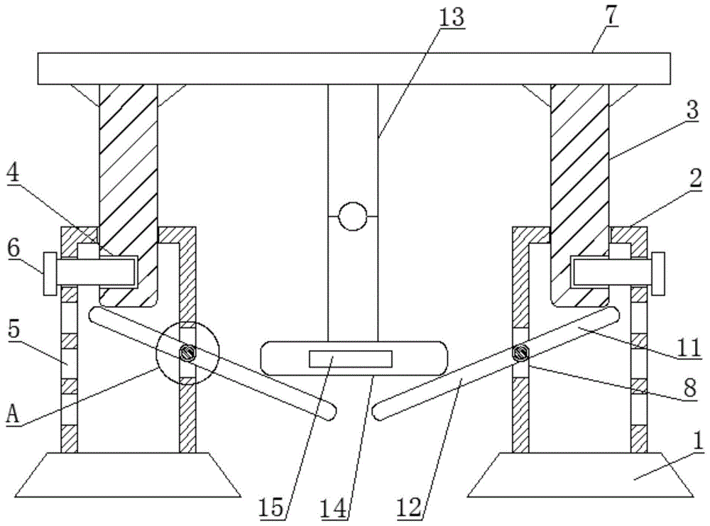 一种房建楼板混凝土浇筑施工平台的制作方法