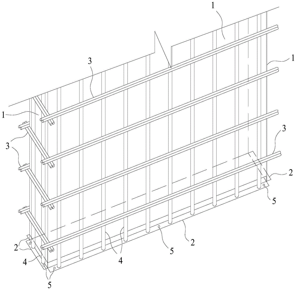 一种柱墙的模板装置的制作方法