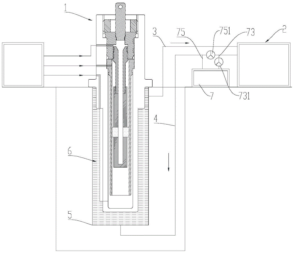 一种快速冷却的井下工具模拟试验井的制作方法