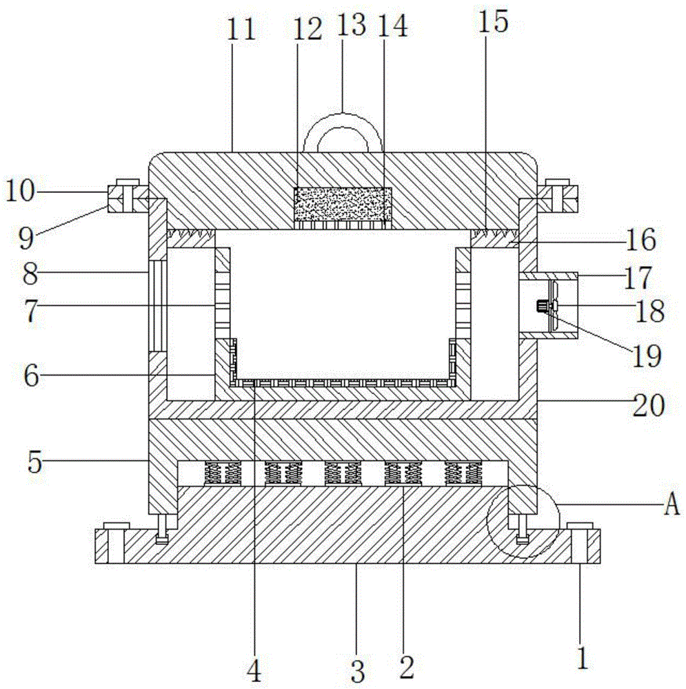 一种锂离子动力电池用防潮电池盒的制作方法