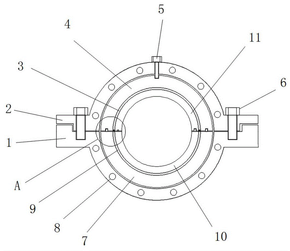 一种分体转盘轴承的制作方法