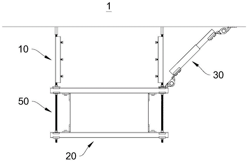 一种侧向风管抗震支吊架的制作方法