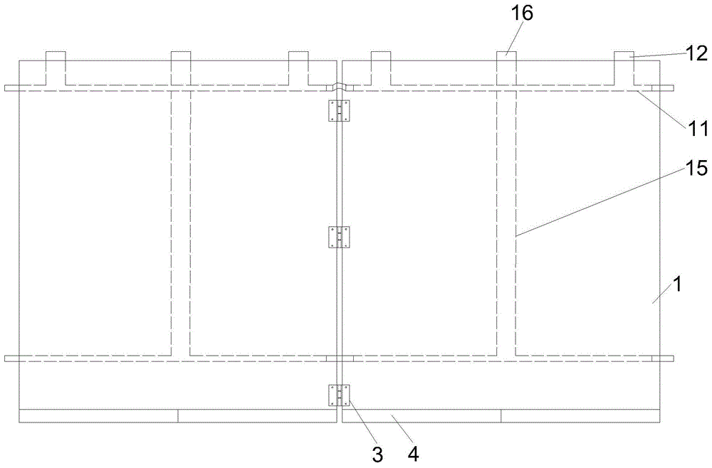 建筑工地施工用围挡的制作方法