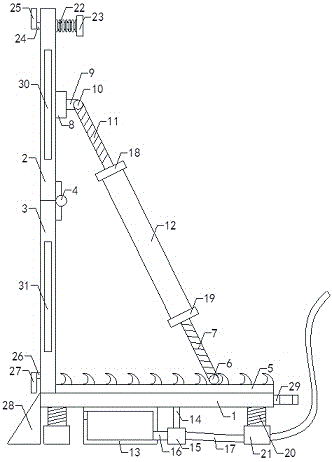 一种建筑施工用围挡的制作方法