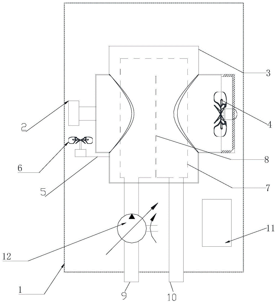 一种微波壁挂采暖炉的制作方法