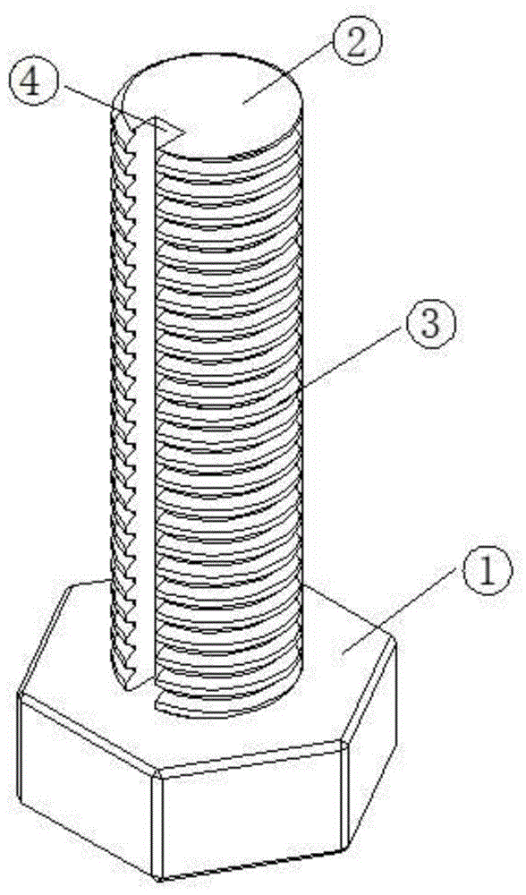 一种永不松动的螺丝的制作方法