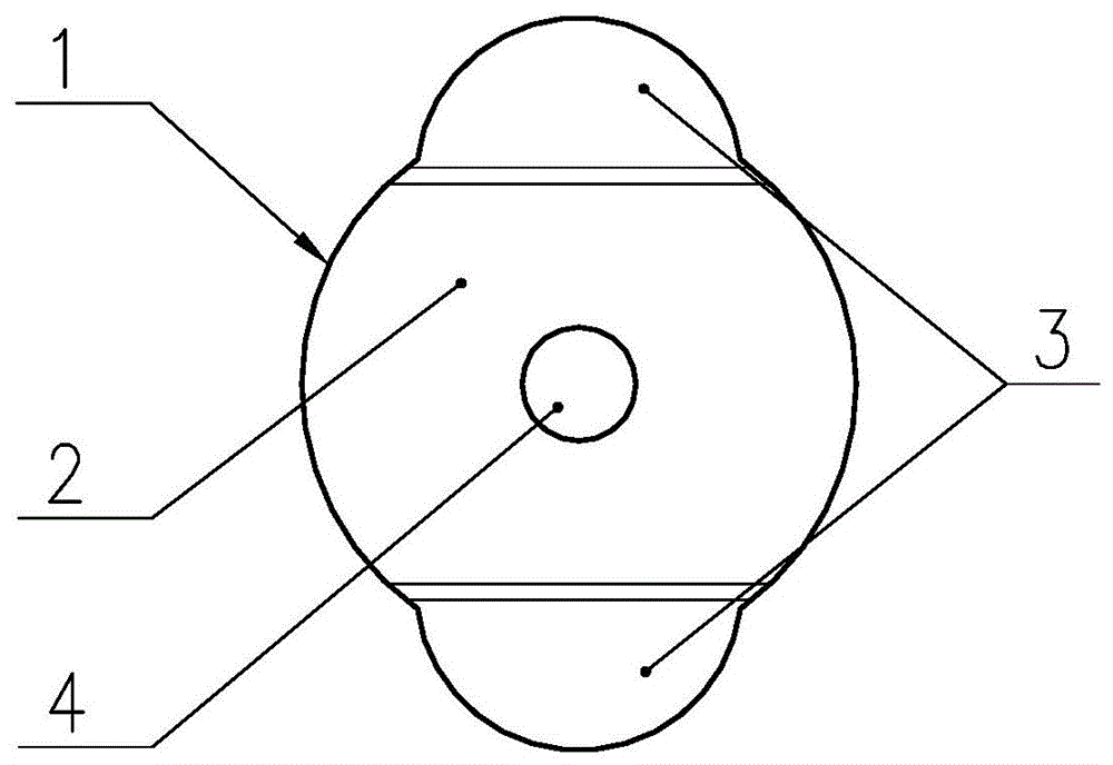 用于沉孔中内六角头螺栓防松的锁片的制作方法