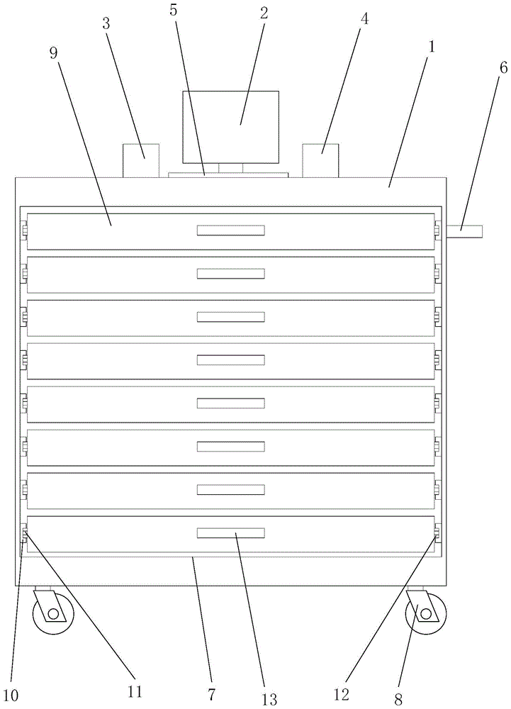 一种基于RFID的工具防遗漏工具箱管理系统的制作方法