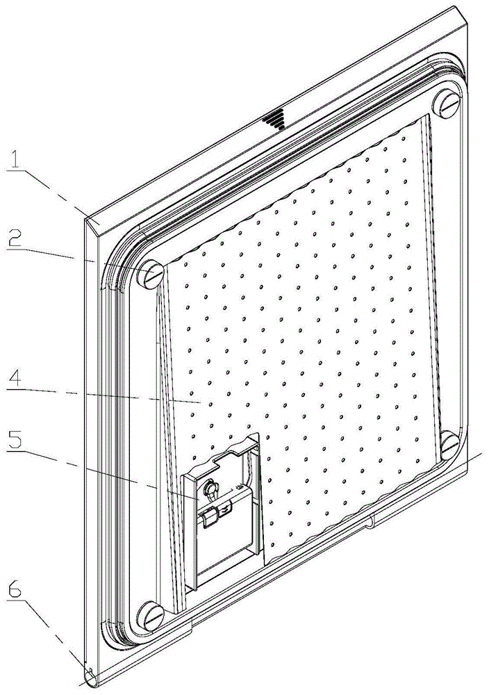 一种用于顶开门式洗碗机的门板结构的制作方法