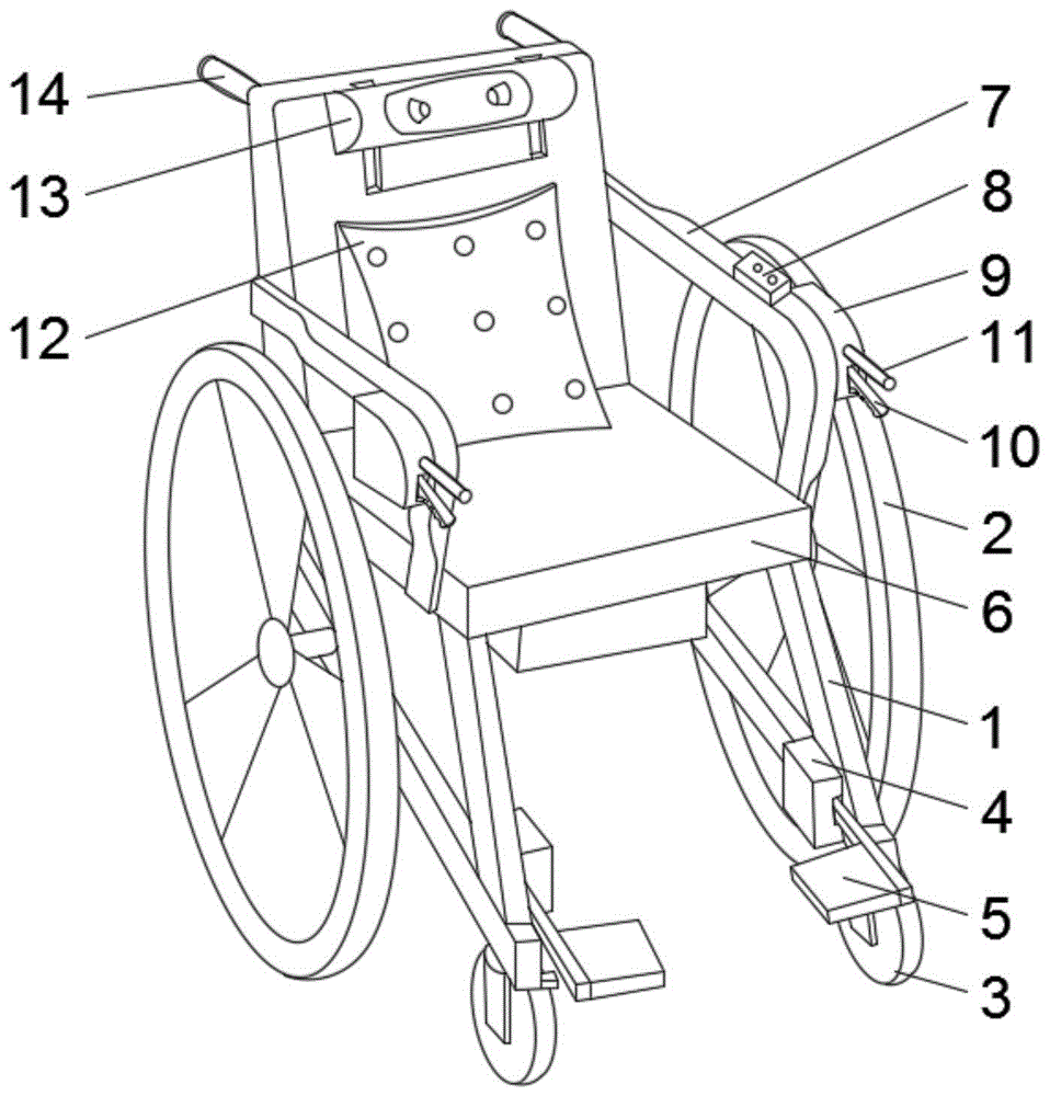一种残疾人用健身按摩椅的制作方法