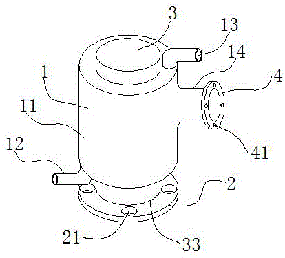 一种干泵用过滤冷阱的制作方法