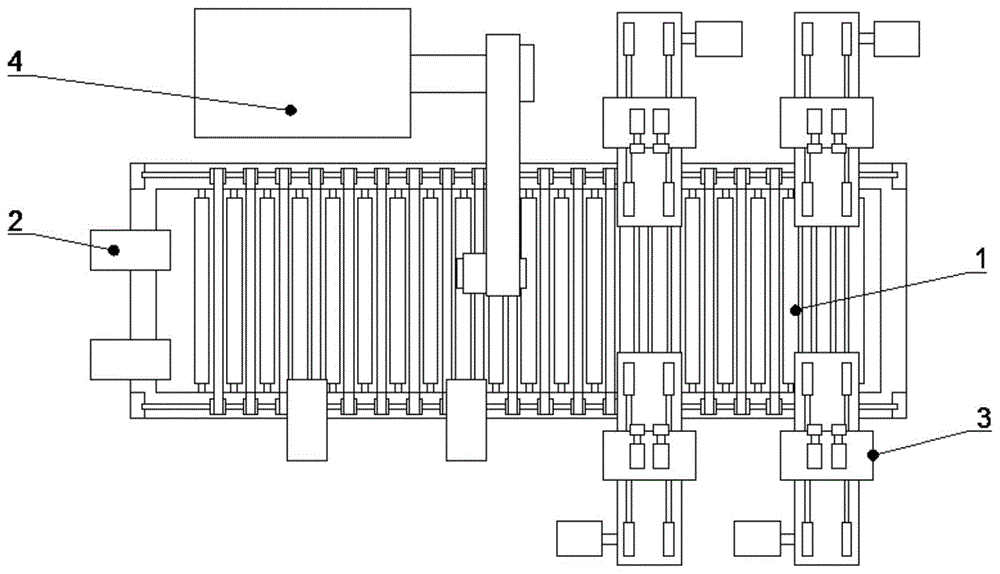 一种自主送料的多点定位焊接工作线的制作方法