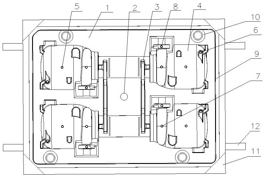 压缩机用油箱模具的制作方法