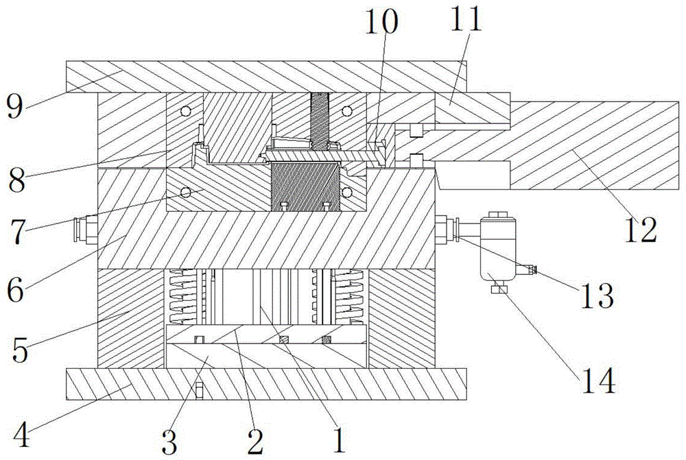 一种烟具底座生产用注塑模具的制作方法