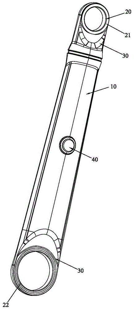 轻质碳纤汽车连接杆的制作方法