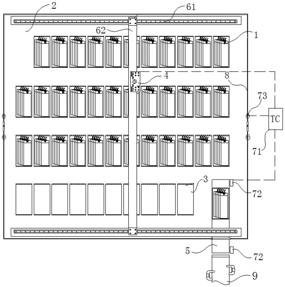 物料传输装置和太阳能电池组件固化系统的制作方法