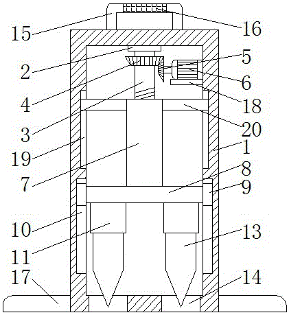 一种方便使用的鸡血藤扦插装置的制作方法