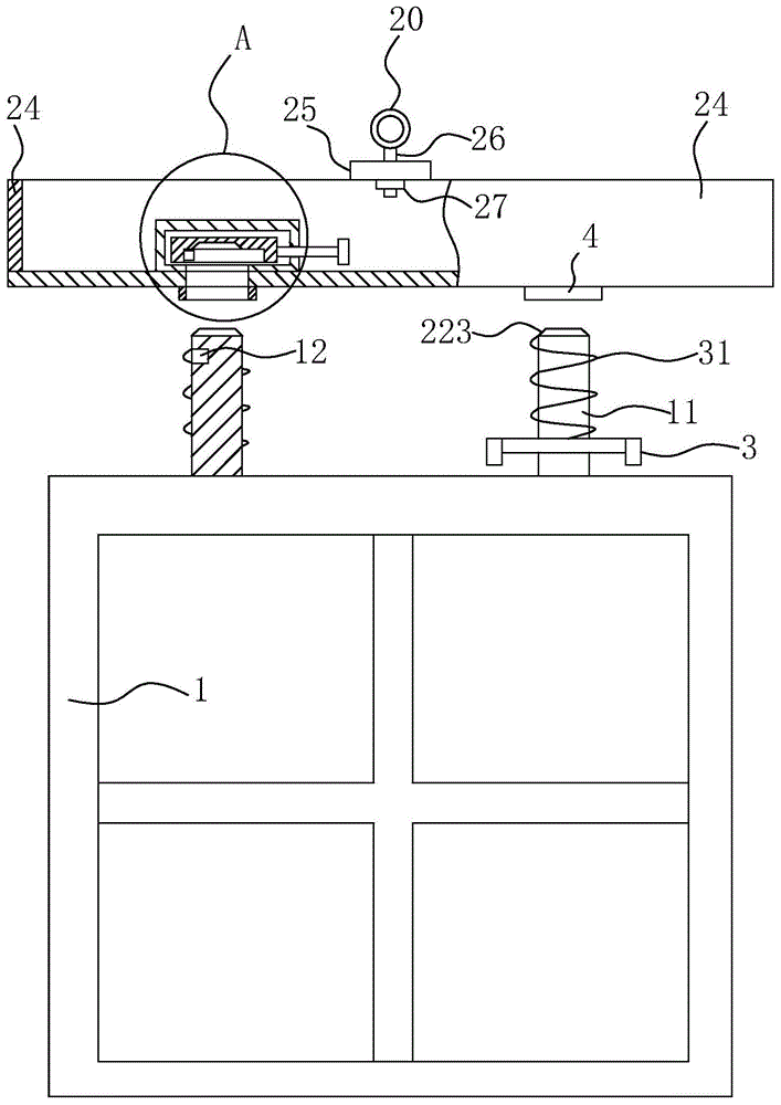 一种电子显示屏的吊装结构的制作方法