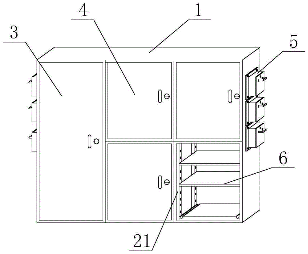 一种新型文件柜的制作方法