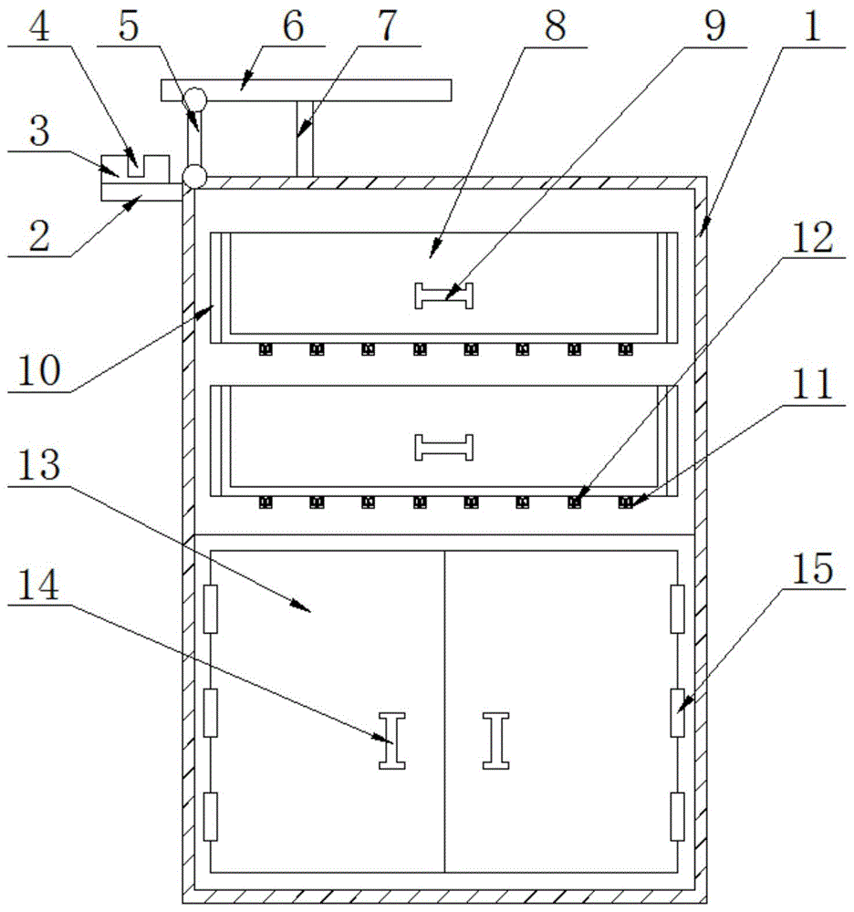 一种智能床头柜的制作方法