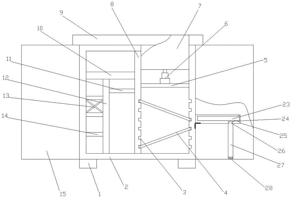 一种家居生活储物柜的制作方法