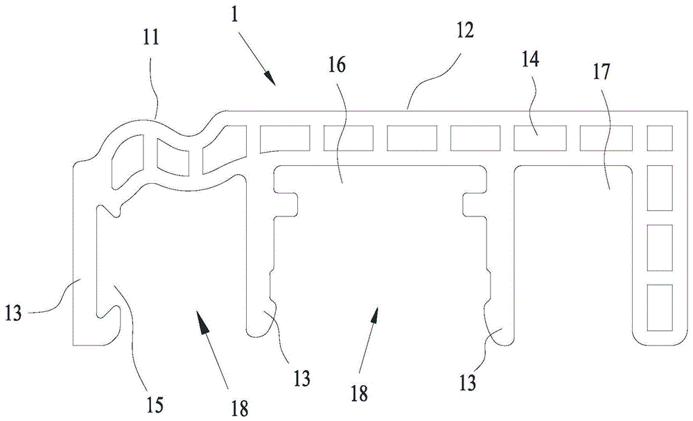 易组装的柜体底部封边连接组件的制作方法