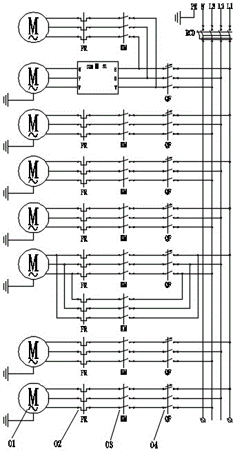 一种水上乐园皮筏提升机电气管理系统的制作方法