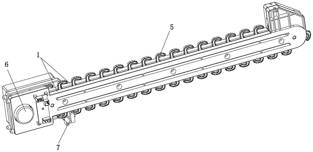 珠链挂式货道装置的制作方法