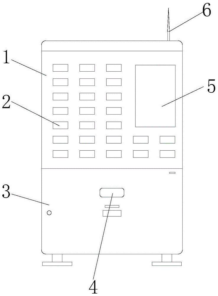 一种公安机关车辆使用智能管理柜的制作方法