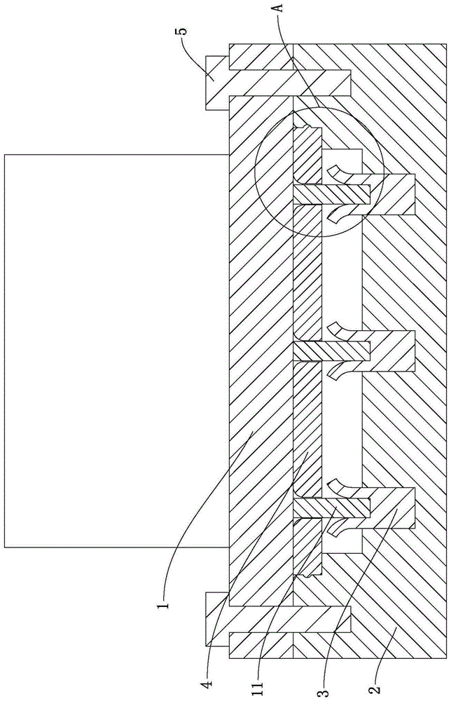 一种高频变压器安装结构的制作方法