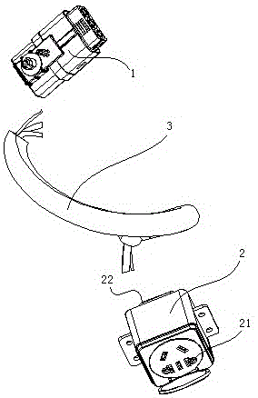 一种新能源汽车用的电源插座的制作方法