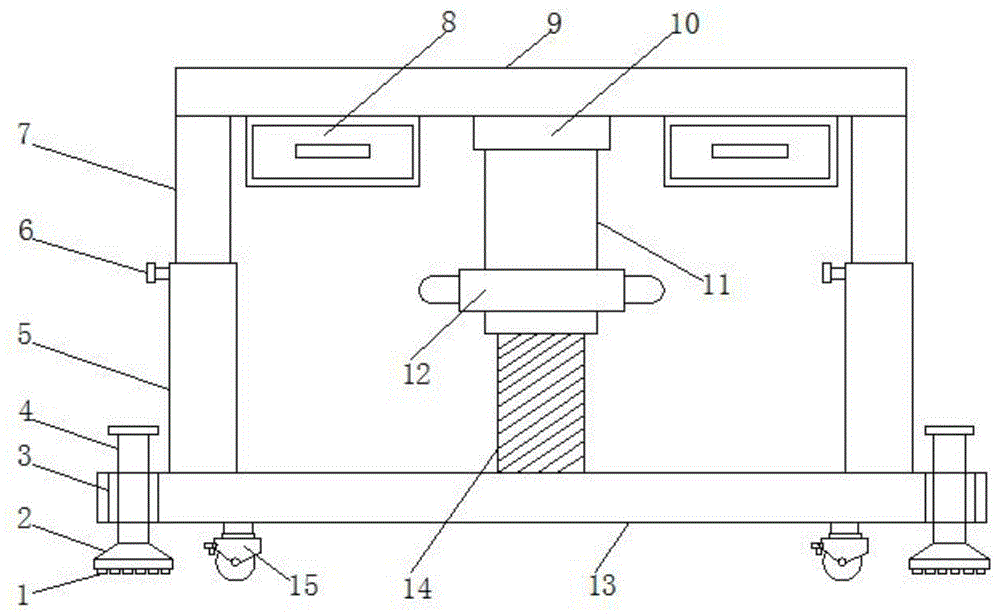 一种建筑施工用脚手架的制作方法