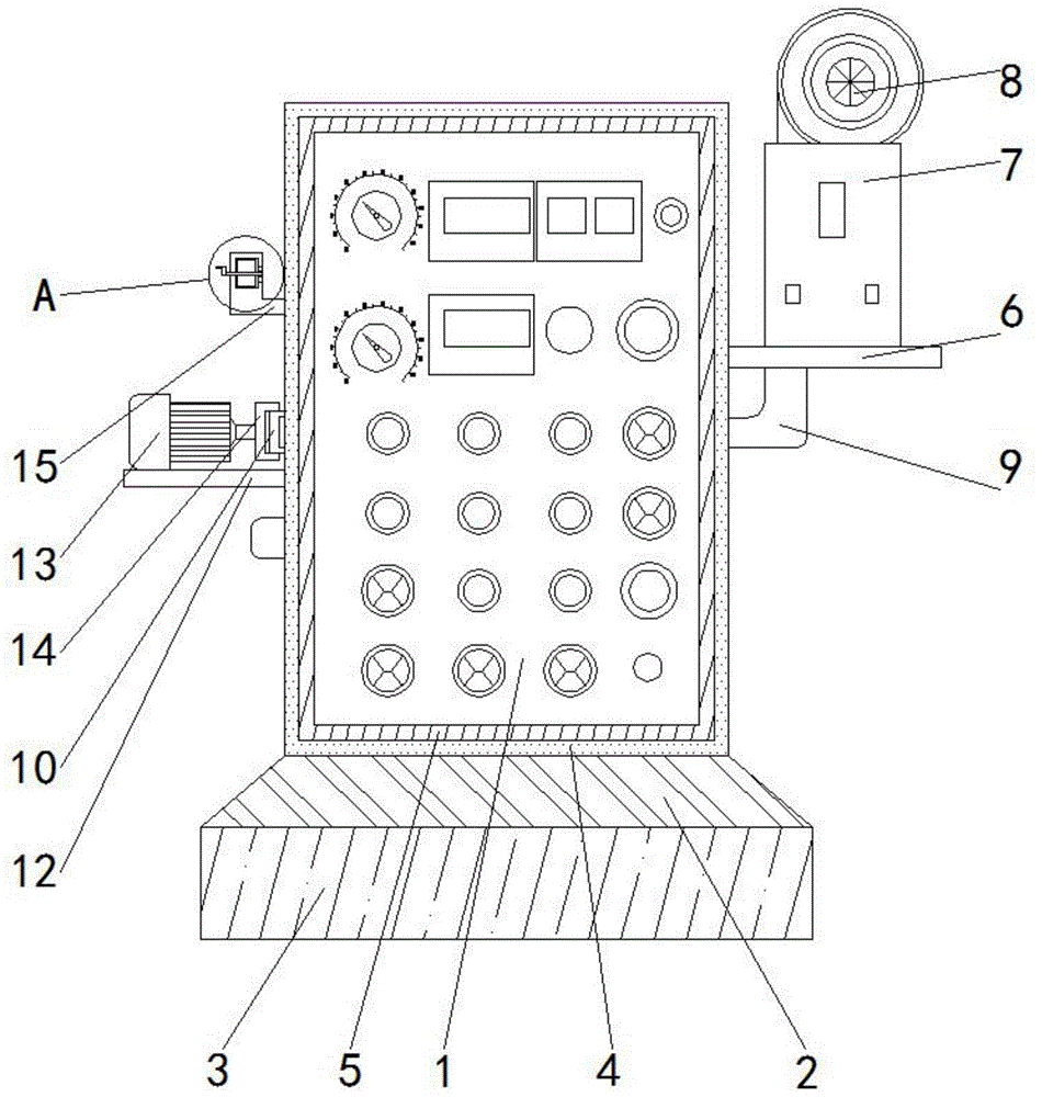 一种染厂设备专用控制柜的制作方法