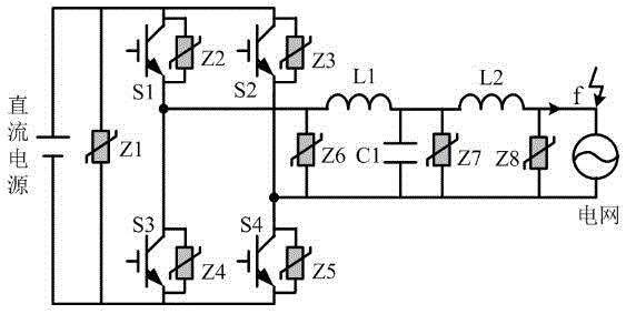 一种LCL滤波并网逆变器保护电路的制作方法