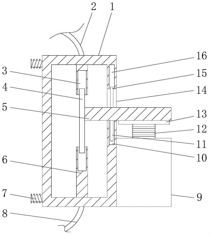 一种具有断电功能的保护开关的制作方法