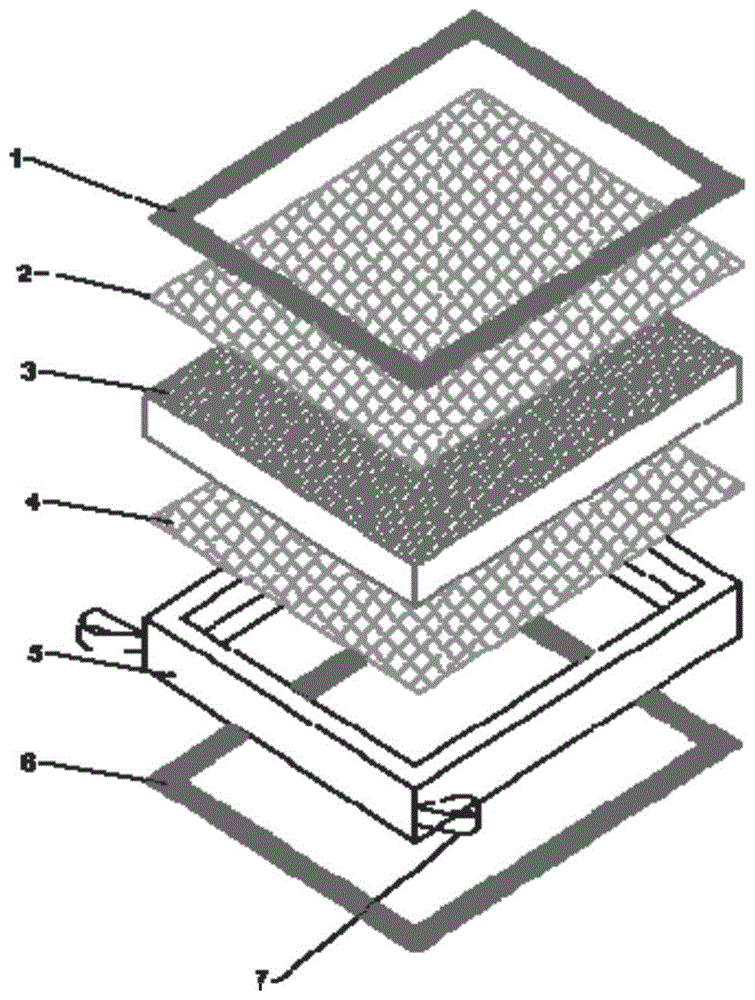 一种片层堆叠结构活性炭过滤网的制作方法