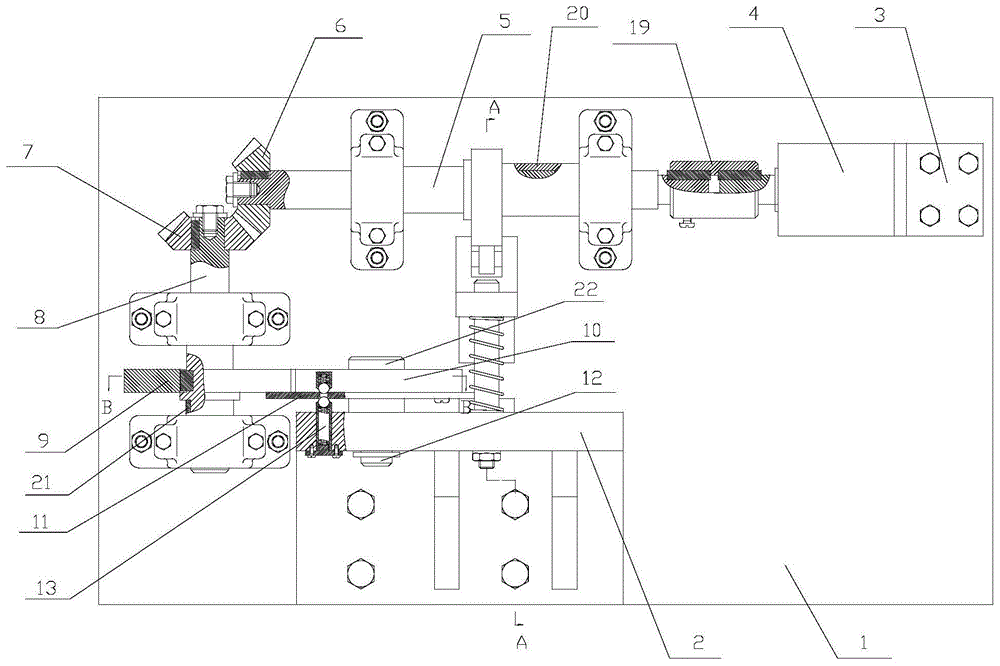 百叶窗用下固定座的自动冲孔机的制作方法