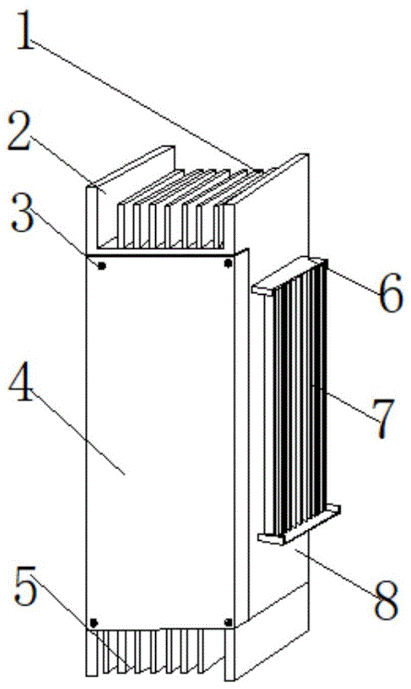 一种易散热的母线槽始端箱的制作方法