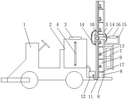 一种高度可调式果园喷雾机的制作方法