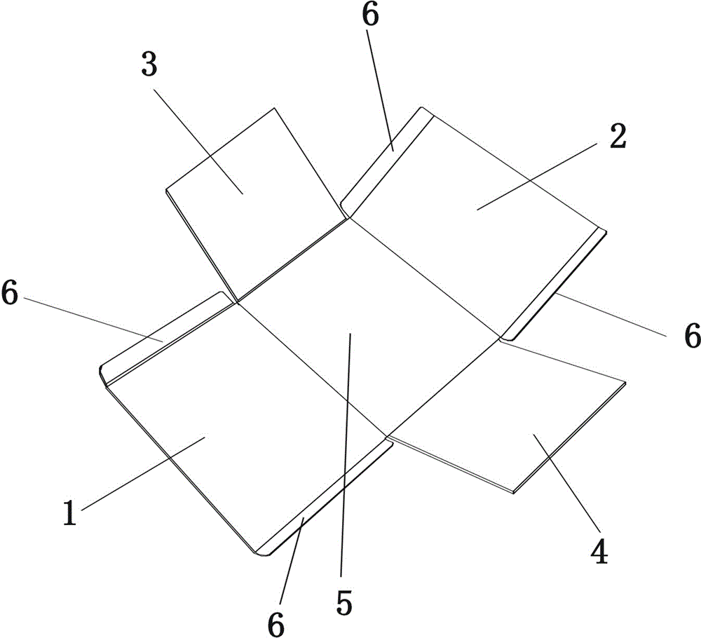 折叠盒体的制作方法