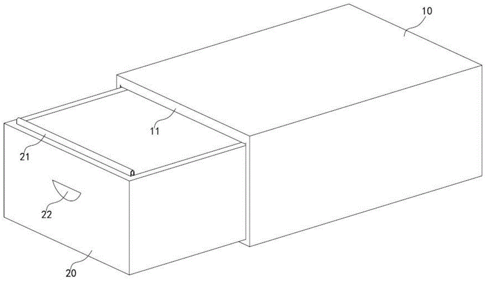 抽屉式包装盒的制作方法