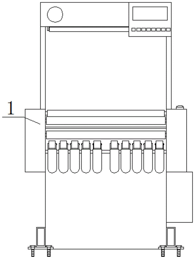 一种电脑提花横向走线调节装置的制作方法