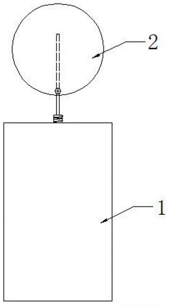 一种带有均热块的无线温度验证仪的制作方法