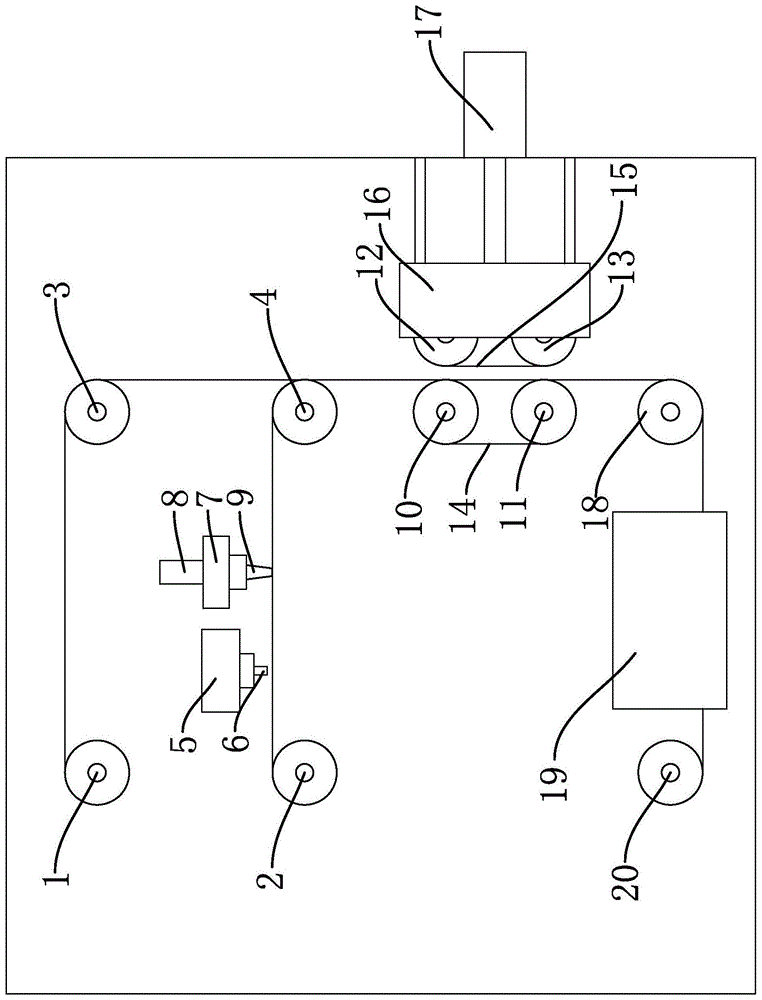 一种膜材的复合机的制作方法