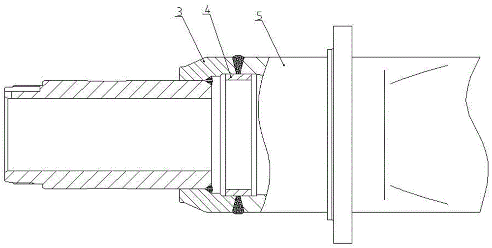 一种分体式桥壳轴头及其应用的轮边总成的制作方法