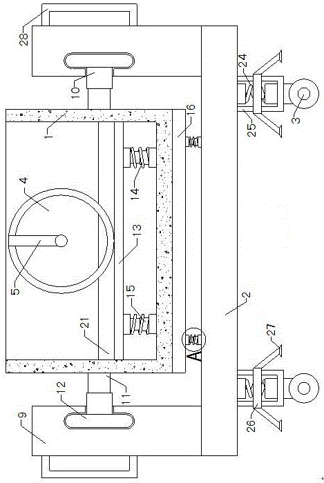 假山建筑用石块输送装置的制作方法