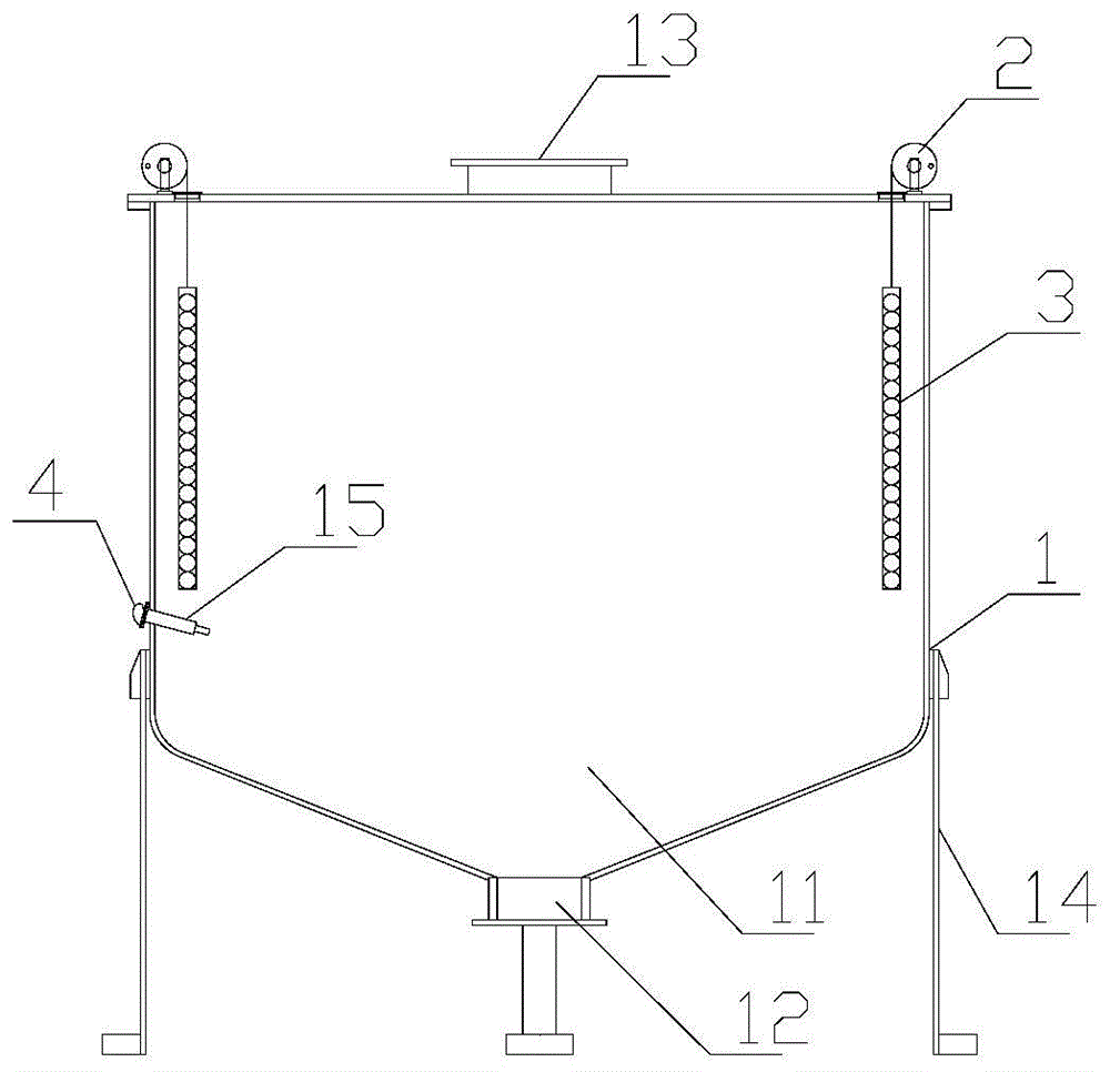 一种锌粉储存装置的制作方法