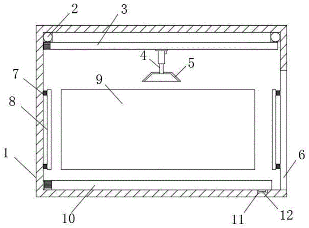 一种便于对材料进行固定的建筑升降电梯的制作方法