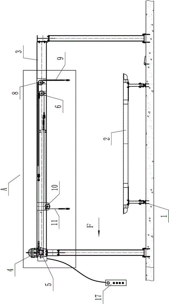 一种载车板组装流水线吊装升降设备的制作方法