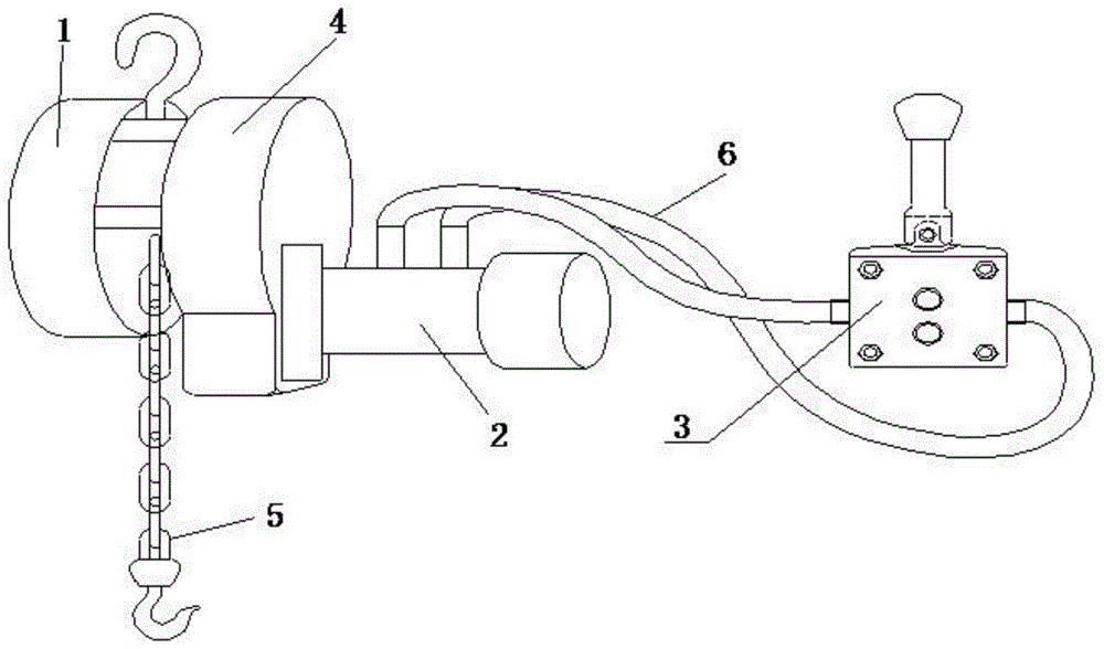 一种液压驱动导链装置的制作方法